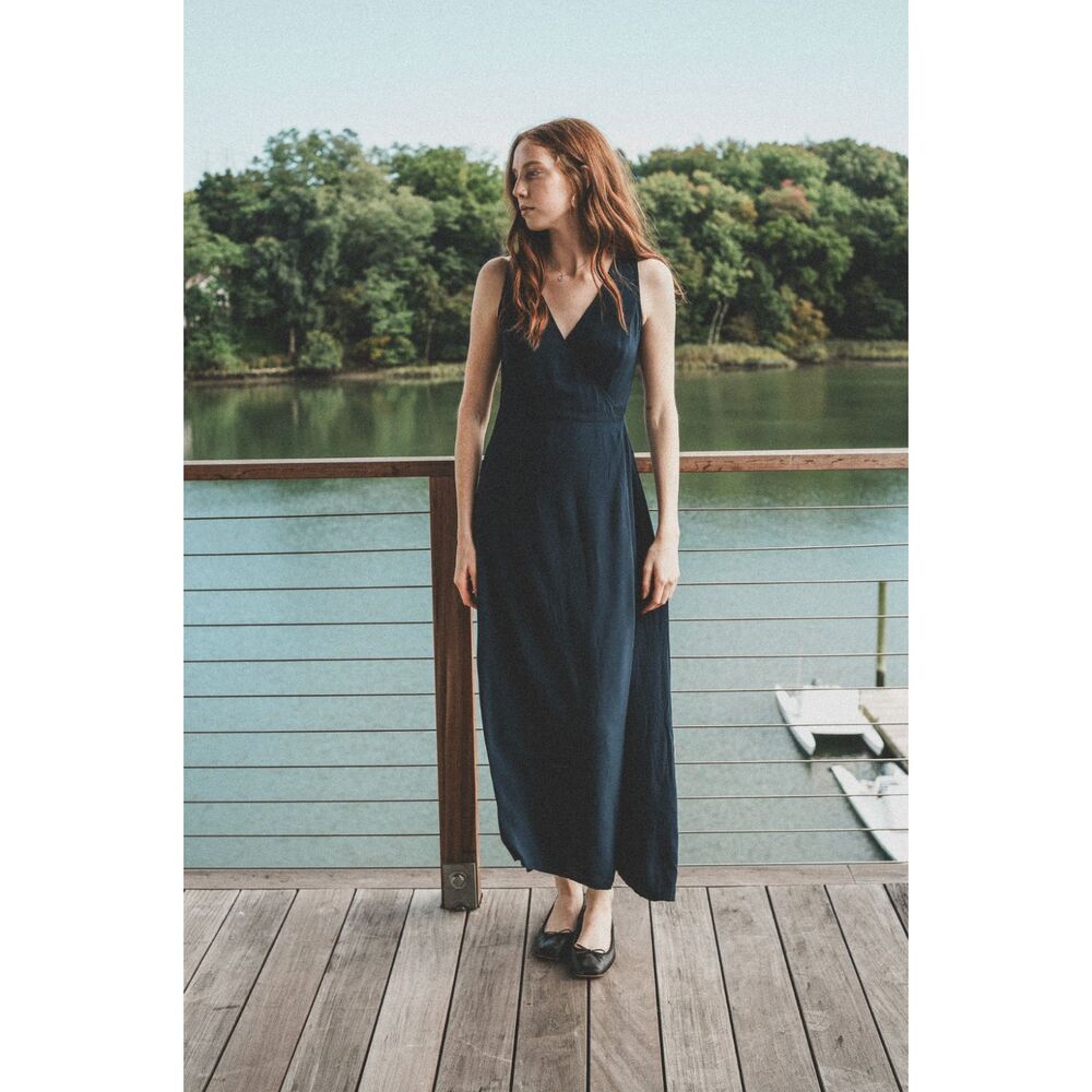 St. George Malibu Dress in Navy NWT